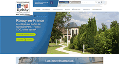 Desktop Screenshot of hotels-roissy-tourisme.com