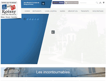 Tablet Screenshot of hotels-roissy-tourisme.com